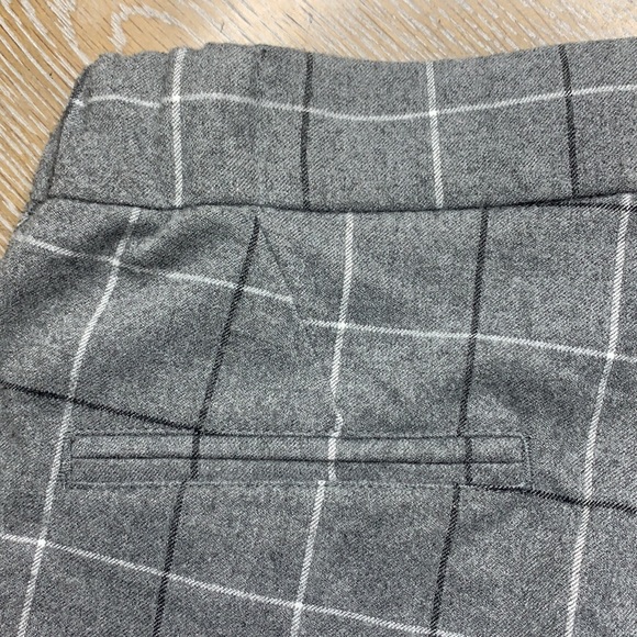 BLDWN Karol hi-Rise Straight Pants In Mist Plaid M - Picture 11 of 13